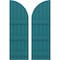 Ekena Millwork Americraft 5-Board (3 Batten) Wood Joined Board-n-Batten Shutters w/ Arch Top, ARW401BQ518X77ANH, PR ARW401BQ518X77ANH - alternate 1